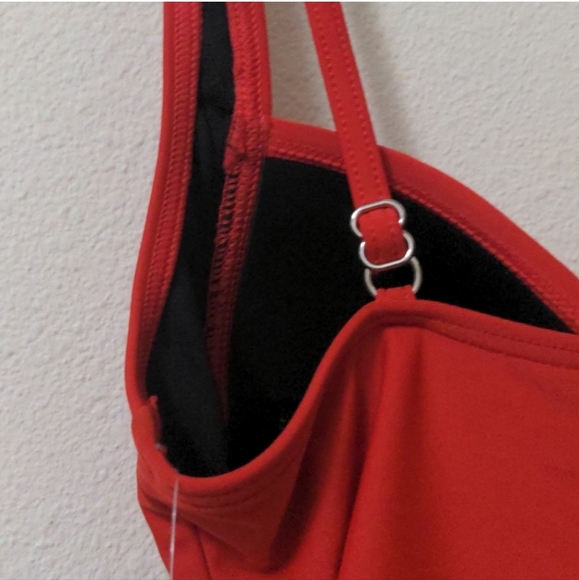 Brand new ONE PIECE Bathingsuit by Simply Swim SZ.10 RED Tummy Control - Picture 8 of 9